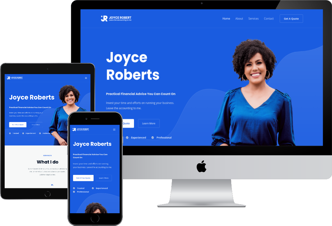 Chartered Accountant Ready-Made Website