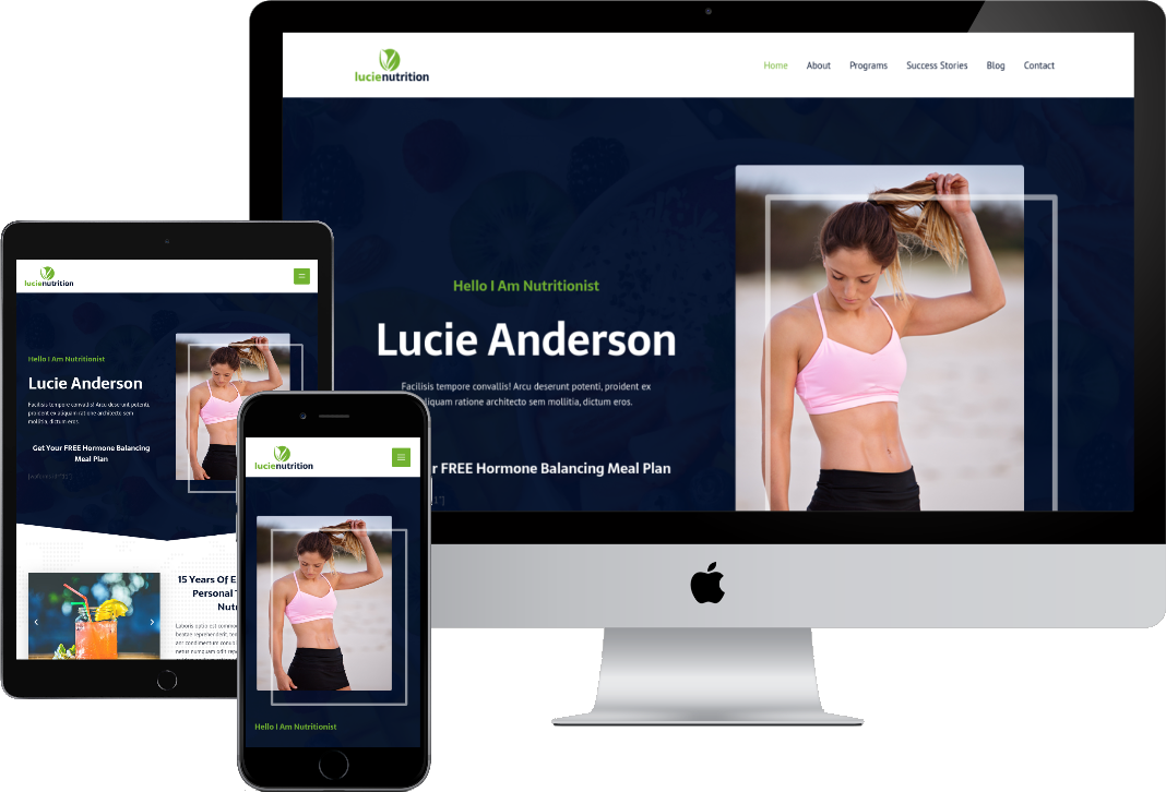 Nutritionist Ready-Made Website