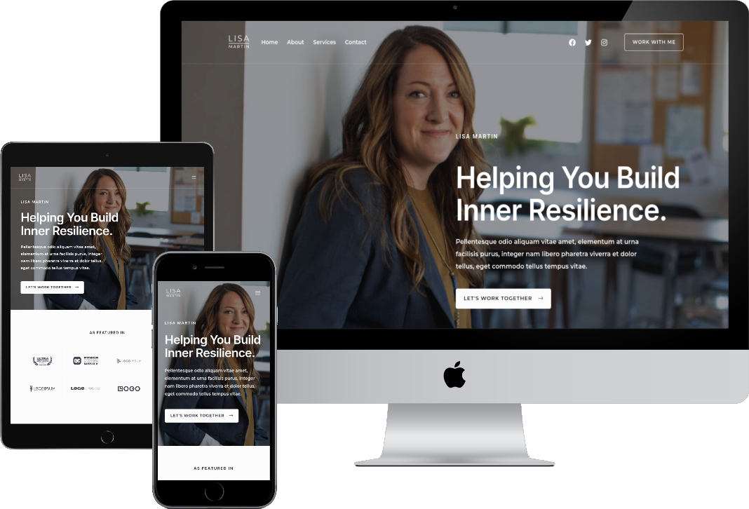 Business Coaching Ready-Made Website