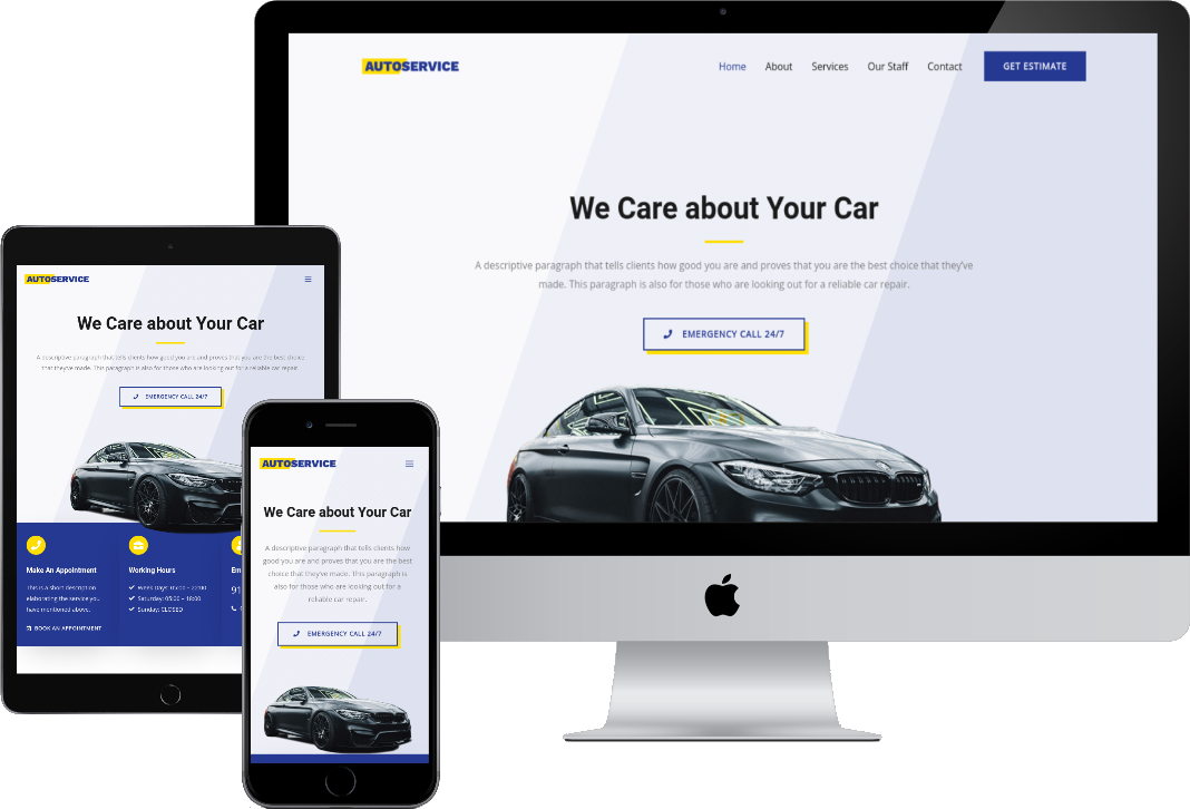 Car Repair Ready-Made Website